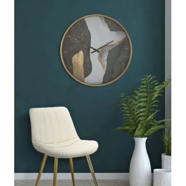 ZEGAR NA ŚCIANĘ ART 60X6 cm